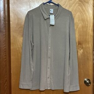 All in Motion Beige Polo Shirt